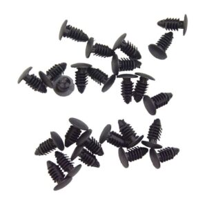 fc4752d9-3d02-45a4-8d93-19f383bad2bf.jpg GM Automotive Push Pin Retainer Clips Black 25 Pcs 8MM
