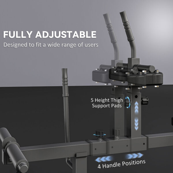 fe24697c-4c85-49b1-b7a3-a9f9c047a2a8.jpg Adjustable Steel Seated Calf Raise Exercise Strength Training Gym Equipment, Black