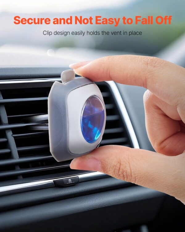 Car Air Freshener 6-Pack New Car Scent Vent Clip 4ml Each Vent Air Fresheners